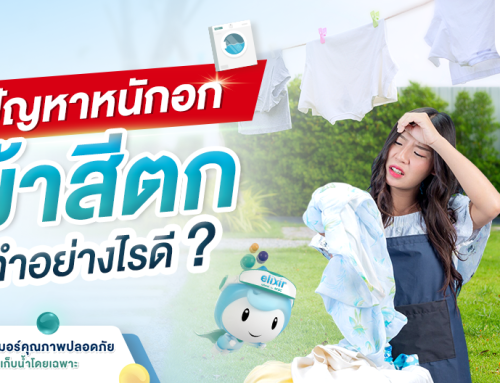 วิธีจัดการ ผ้าสีตก